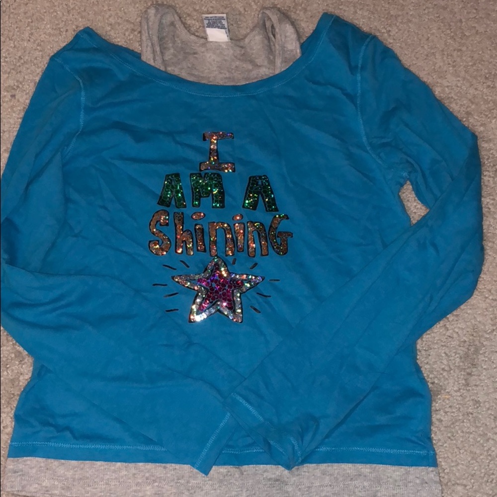 Old Navy I Am A Shining Star Long Sleeve Tee